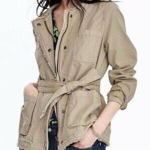 Banana Republic Fringed Utility Jacket